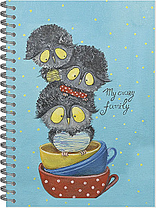 Sketchbook A5 Cute postcards