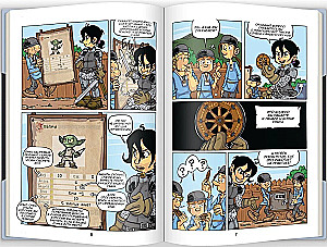 Comic game The Legend of Knights. Message of Fate