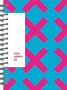 Notebook A5 NEON Pattern