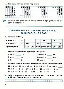 Математика. 3 класс. Рабочая тетрадь