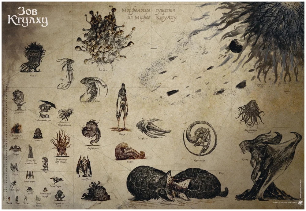 Lovecraft Bestiary. Naturalist's Guide