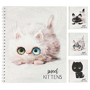 Notebook Big-eyed cats