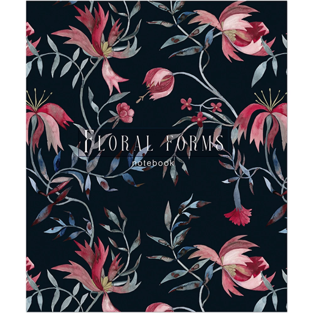 Notebook Floral forms