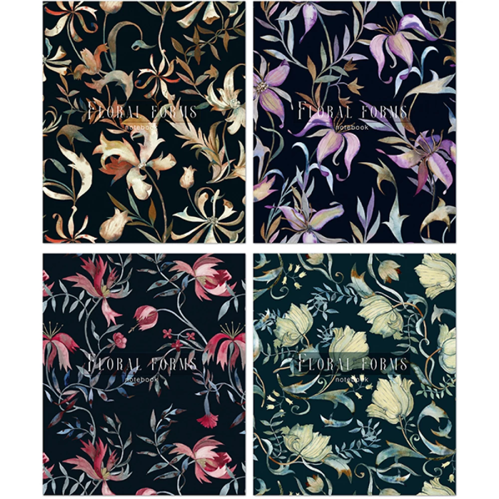 Notebook Floral forms