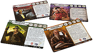 Arkham Horror. Card game. At the edge of the earth. Detectives (add-on)