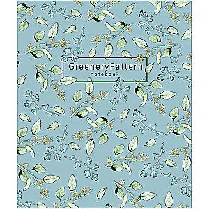 Notebook Greenery Patterns