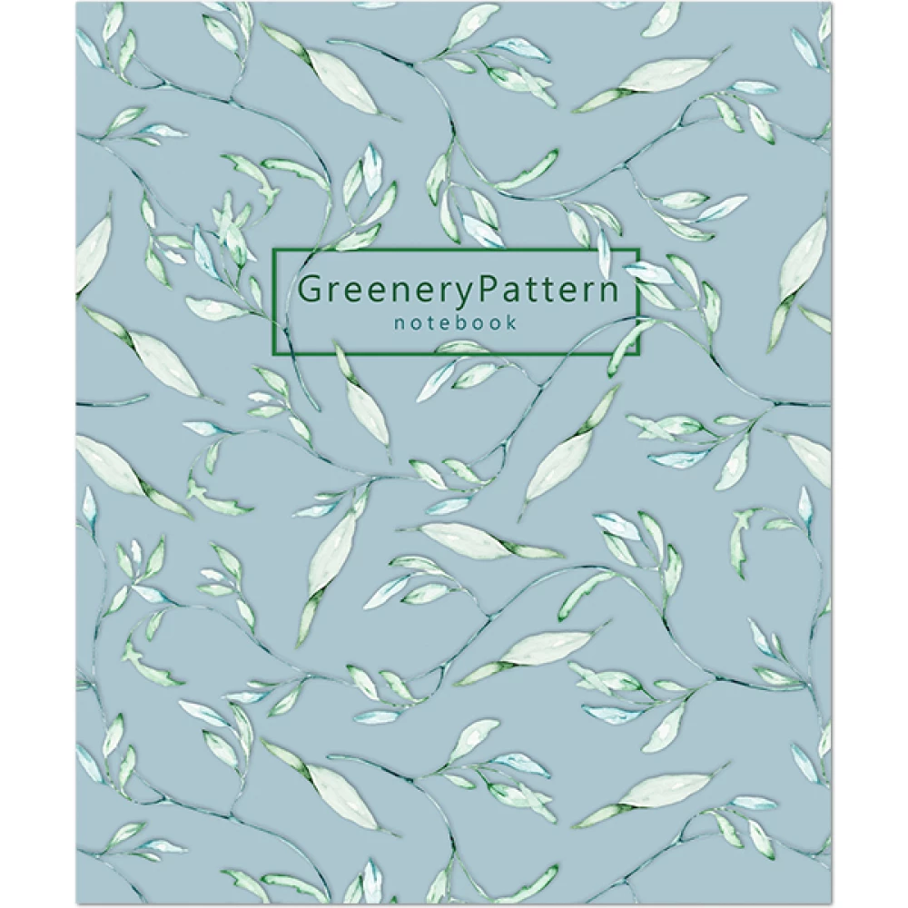 Notebook Greenery Patterns