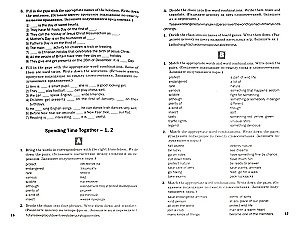 English language. 6th grade. Multi-level tasks