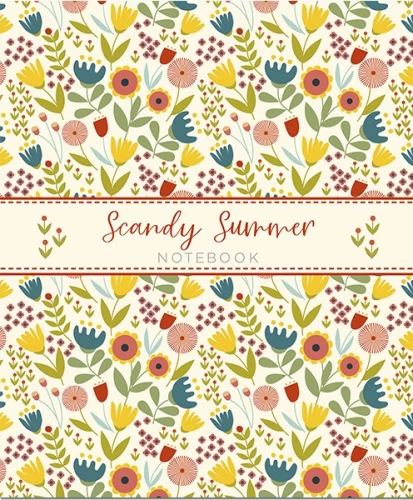 Notebook Scandy Summer Pattern