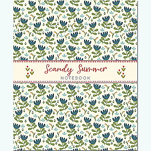 Notebook Scandy Summer Pattern