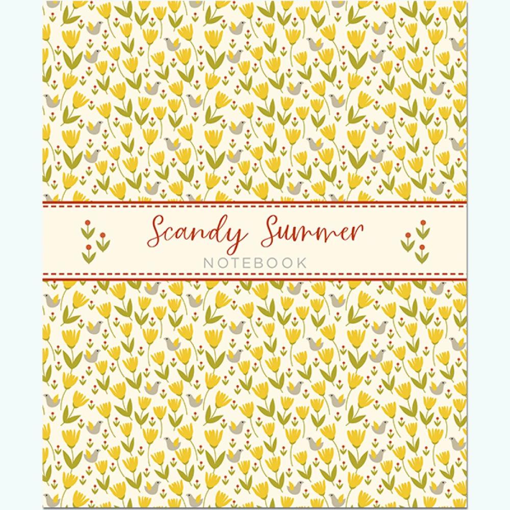 Notebook Scandy Summer Pattern