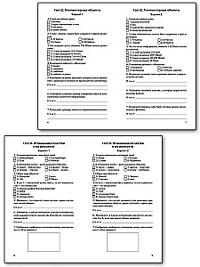 Computer science. 6th grade. Control and measurement work