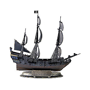 Assembly model Black Pearl pirate ship of Henry Morgan