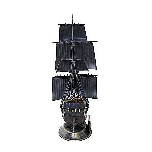 Assembly model Black Pearl pirate ship of Henry Morgan