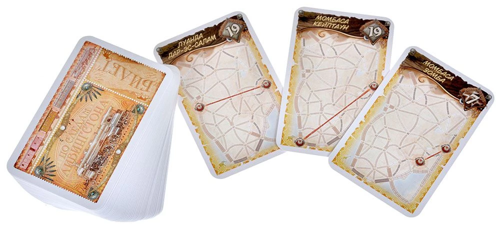 Настольная игра Ticket to Ride. Сердце Африки