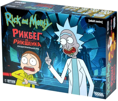 Board game Rick and Morty. Rickshank Rickbag