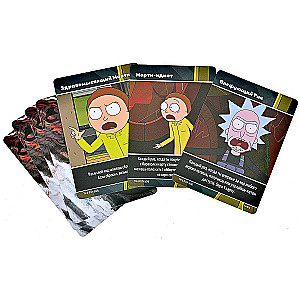 Board game Rick and Morty. Rickshank Rickbag