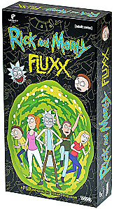 Board game Fluxx. Rick and Morty