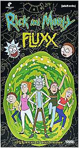 Board game Fluxx. Rick and Morty