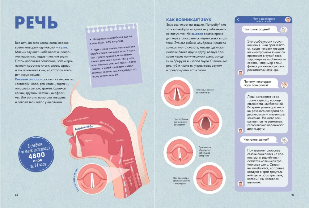 Your body. How it works and changes