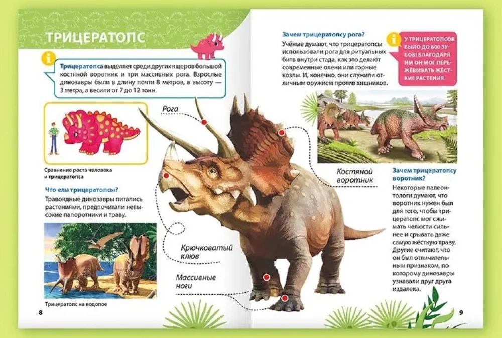 Encyclopedia for little whys. Dinosaurs