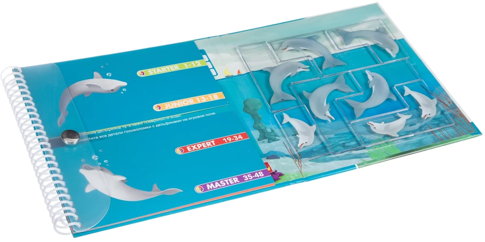 Magnetic travel game Dolphins