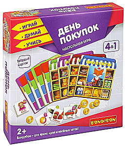 Board game 4 in 1 Shopping Day