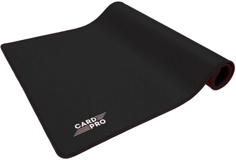 Card-Pro gaming mat. Black