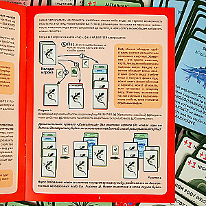 Card game Evolution. Random mutations (addition)