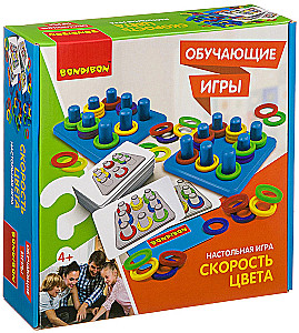 Educational board game Color Speed