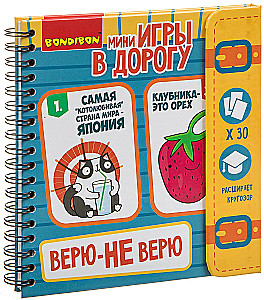 Компактная игра в дорогу Верю - не верю