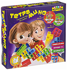 Family board game Tetramino