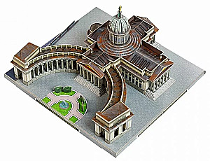 Prefabricated model Kazan Cathedral. St. Petersburg in miniature