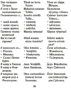 Russian-Finnish phrasebook