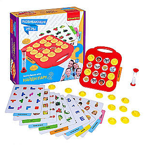 Educational board games Bondibon Find a pair 2