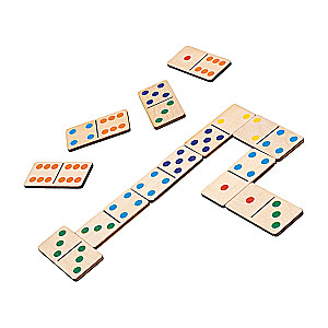 Wooden domino Tsvetnoye