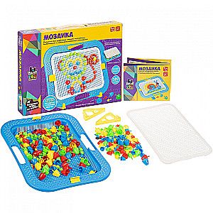 Mosaic for kids. Game panel suitcase