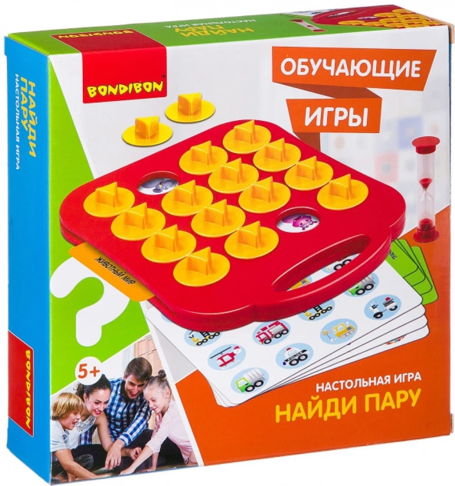 Educational games Bondibon Find a pair