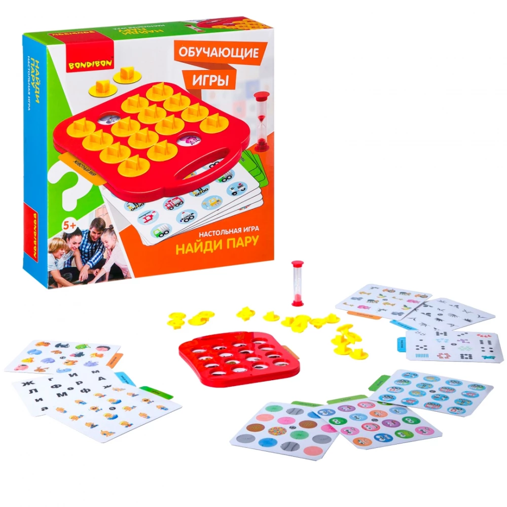 Educational games Bondibon Find a pair