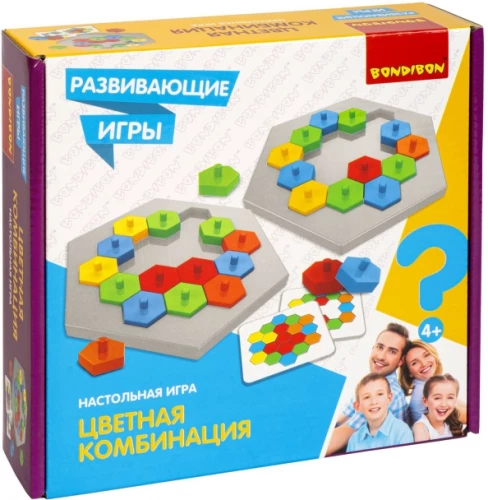 Educational games Bondibon Color combination