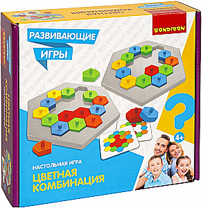 Educational games Bondibon Color combination