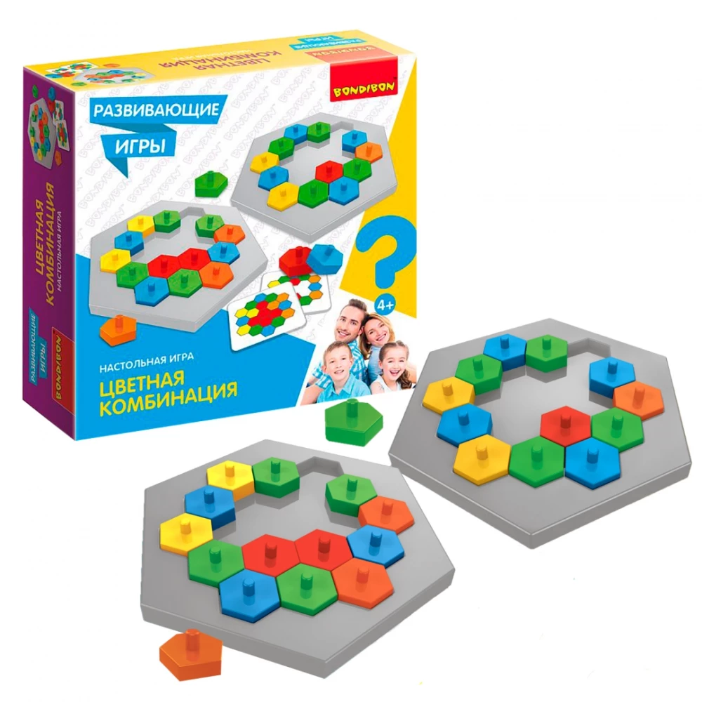 Educational games Bondibon Color combination