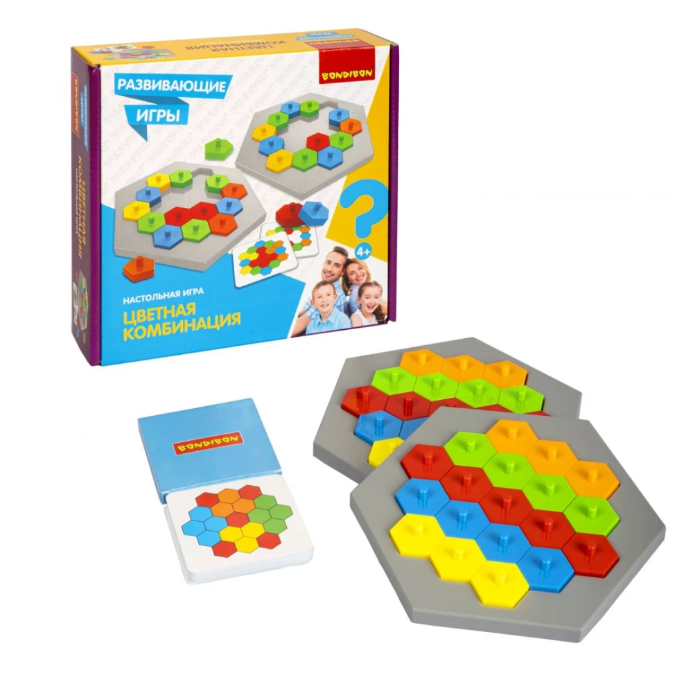 Educational games Bondibon Color combination