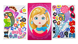 Magnetic game Fashionable girl