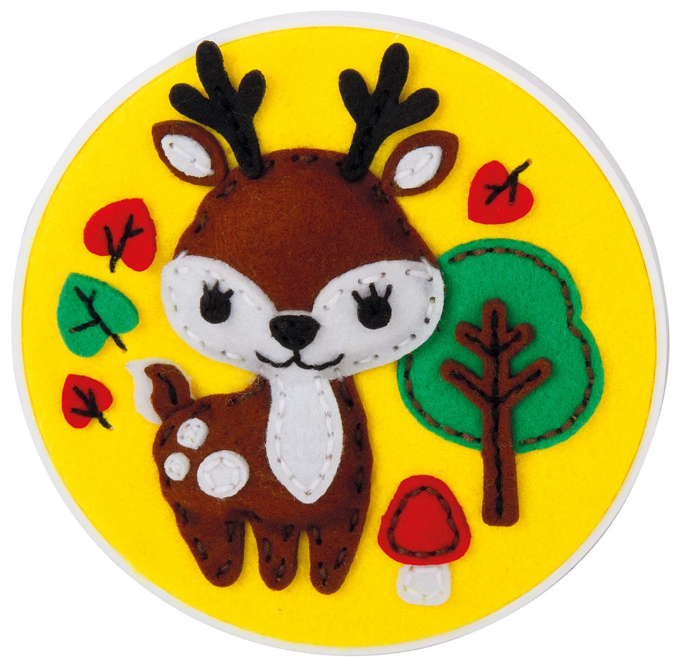 Felt sewing kit Deer