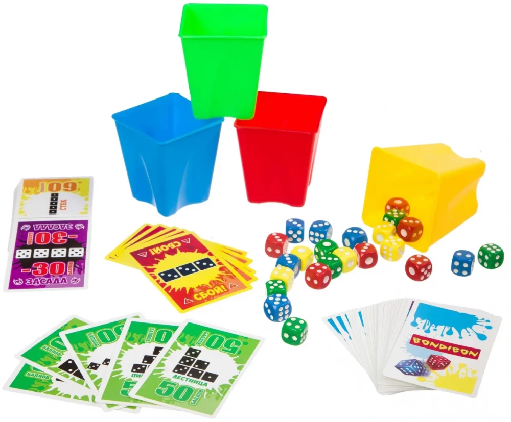 Educational games Bondibon Lucky Move