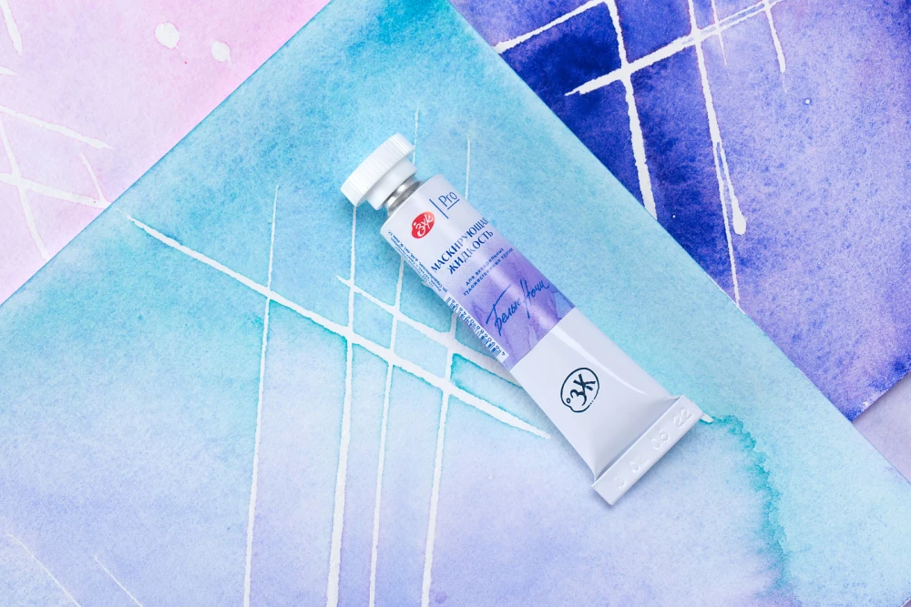 Masking liquid for watercolors White Nights in a tube 10 ml