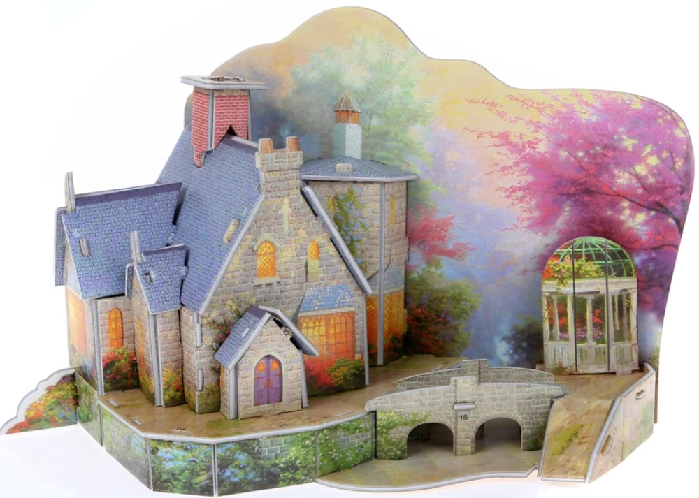 3D foam board puzzles Warm home