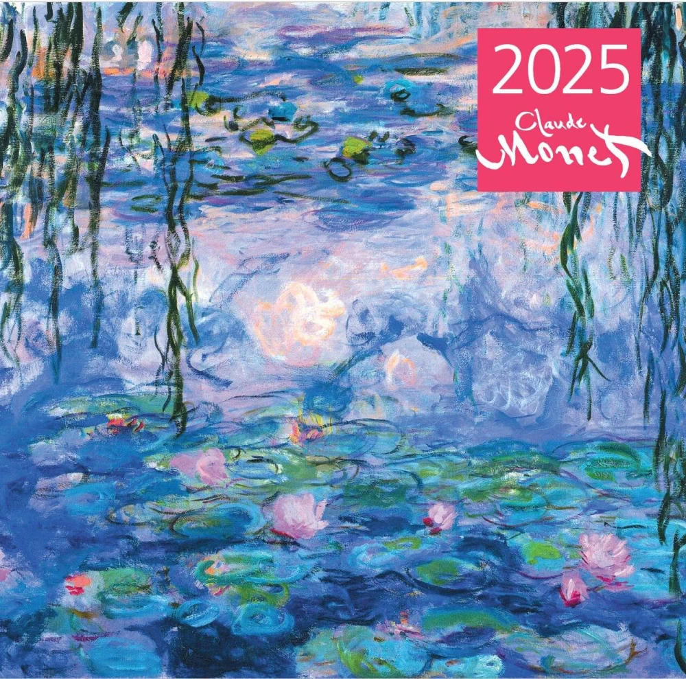 Claude Monet. Wall calendar for 2025 (300x300 mm)