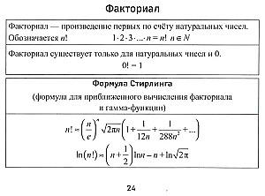 Algebra formulas